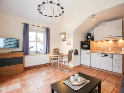 Wohnbereich mit Küchenzeile