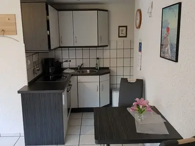 Küchenzeile im Wohnbereich