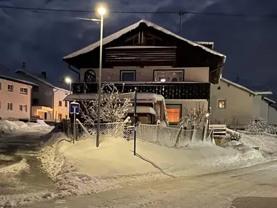 Haus im Winterzauber