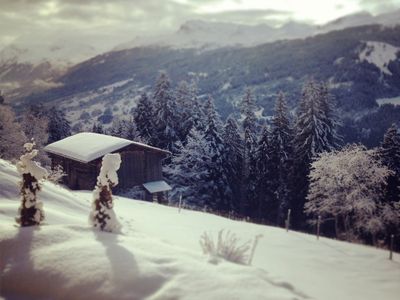 Aussicht von Balkon