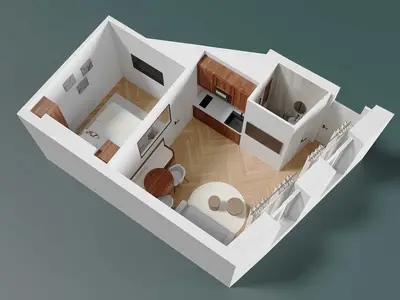 Ferienwohnung für 5 Personen (26 m²) in Paris 7/10