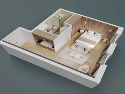 Ferienwohnung für 3 Personen (32 m²) in Paris 3/10