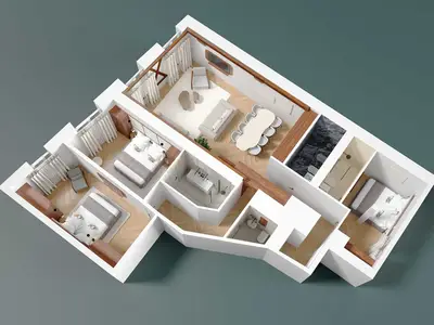 Ferienwohnung für 11 Personen (86 m²) in Paris 8/10