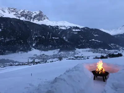Abendstimmung Winter