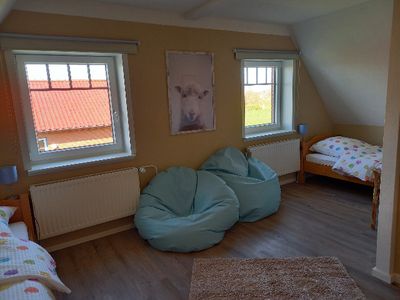 Schlafzimmer mit Einzelbetten