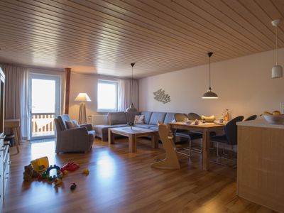 Familienurlaub Nordsee FEWO Regenpfeifer Wohnzimmer