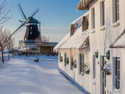 Dat Möhlenhus im Winter