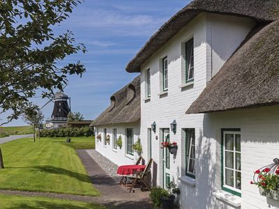 Dat Möhlenhus, direkte Nähe zur Nordermühle und Deich