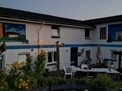 Ansicht Innenhof Ferienwohnung