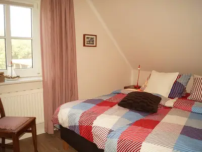 Zweites Schlafzimmer mit Boxspringbetten