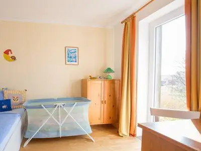 Schlafzimmer mit Terrassenzugang