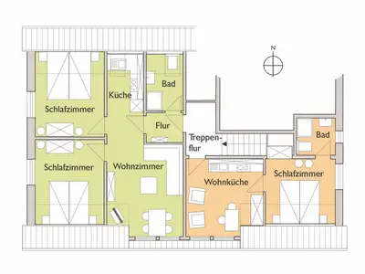 Ferienwohnung für 4 Personen (60 m²) in Pellworm 10/10