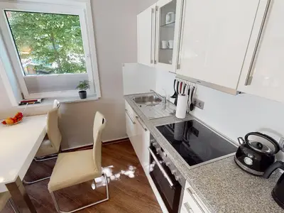 Ferienwohnung für 4 Personen mit Terrasse und Tiefgaragenstellplatz