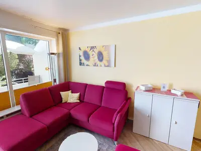 Ferienwohnung für bis zu 4 Personen und Hund mit Balkon und Tiefgaragenstellplatz