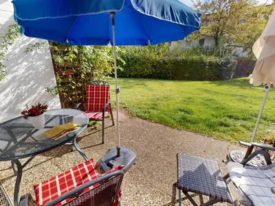 Ferienwohnung für 2 Personen und Hund mit Terrasse und Tiefgaragenstellplatz
