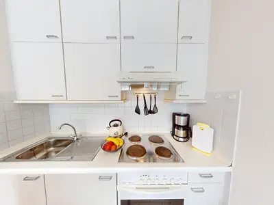 Ferienwohnung für 2 Personen und Hund mit Terrasse und Tiefgaragenstellplatz