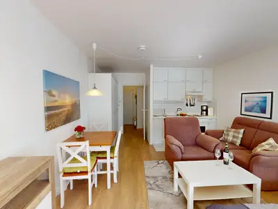 Ferienwohnung für 2 Personen und Hund mit Terrasse und Tiefgaragenstellplatz