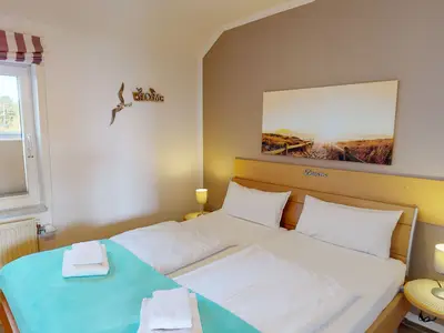 Ferienwohnung für bis zu 4 Personen mit Balkon und Parkplatz