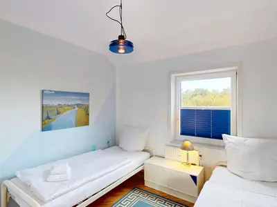 Ferienwohnung für 4 Personen mit Balkon und Außenstellplatz