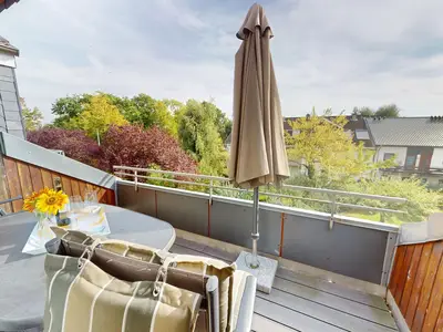 Ferienwohnung für bis zu 4 Personen mit Balkon und Parkplatz