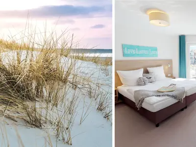 Ferienwohnung an der Ostsee mit Meerblick
