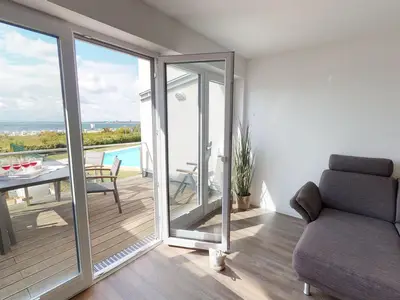 Meerblick garantiert - Ferienwohnung an der Ostsee