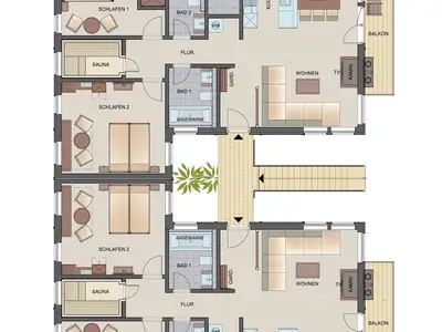 Ferienwohnung für 5 Personen (90 m²) in Pelzerhaken 7/10