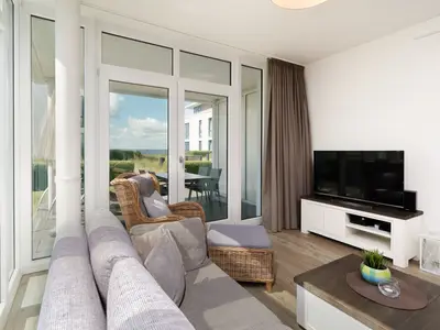 Schöne Ferienwohnung in direkter Nähe zur Ostsee mit Meerblick.