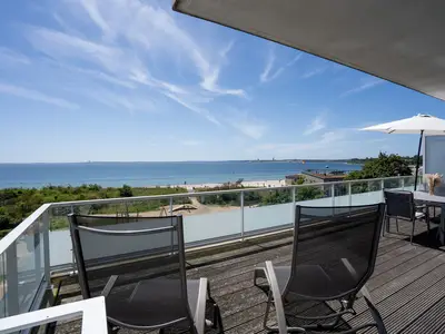 Meerblick, der verzaubert – Luxus-Penthouse direkt am Strand