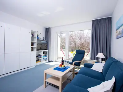 Ferienwohnung für 4 Personen mit Balkon und Privatparkplatz