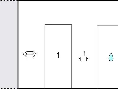 Ferienwohnung für 6 Personen (45 m²) in Peñiscola 1/10