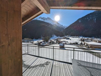 Aussicht vom Ferienhaus [Winter]