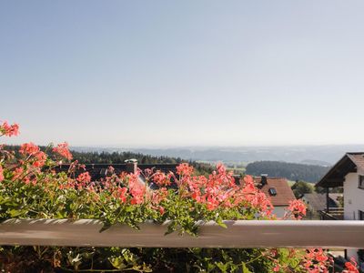 Balkon. Toller Fernblick zu den Alpen