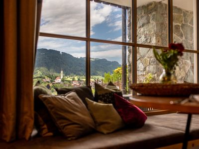 Ausblick Ferienwohnung "ERDE"