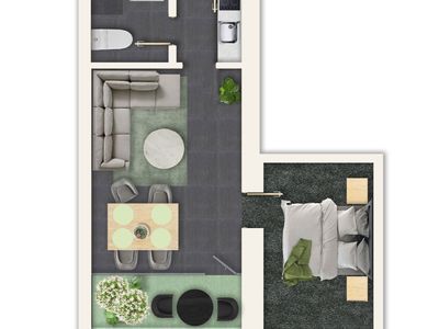 Ferienwohnung für 3 Personen (39 m²) in Pfronten 10/10