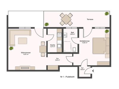 Ferienwohnung für 2 Personen (52 m²) in Pfronten 9/9