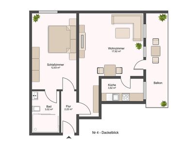 Ferienwohnung für 2 Personen (47 m²) in Pfronten 10/10