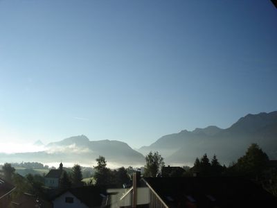 Morgenstimmung vom Haus aus