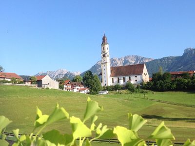 Blick auf die Kirche