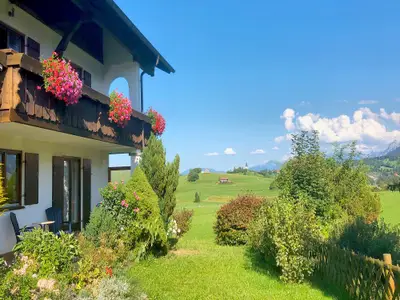 Ausblick Garten