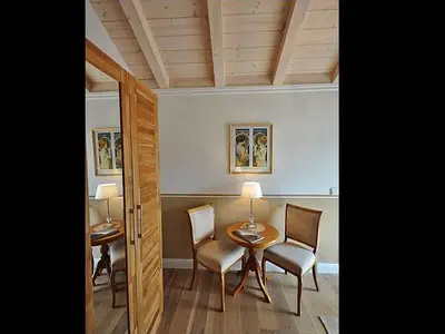 Sitzecke im Schlafzimmer