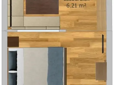 Ferienwohnung für 2 Personen (32 m²) in Pfronten 1/8