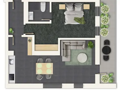 Ferienwohnung für 4 Personen (59 m²) in Pfronten 9/10