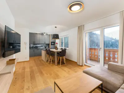 Blick auf den Balkon