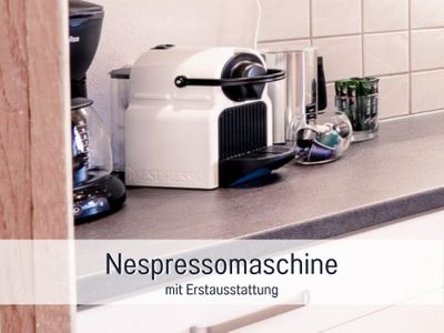 Nespressomaschine_inkl Erstaustattung Kaffeekapseln_Fewo Alpenpanorama