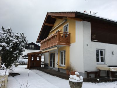 Haus im Winter