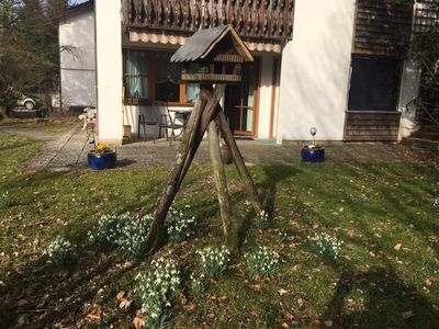 Gartenwohnung Ansicht Terasse