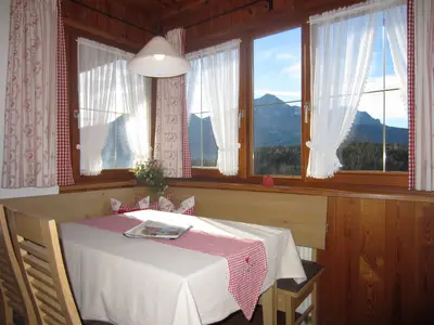 Eckbank mit Aussicht