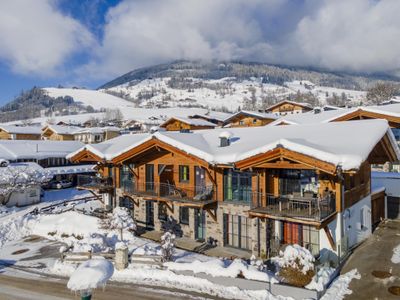 Außenseite Ferienhaus [Winter]