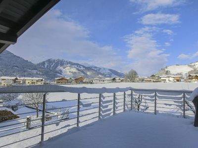 Aussicht vom Ferienhaus [Winter]